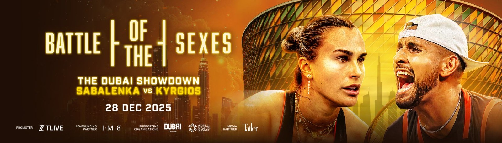Battle of the Sexes - Aryna Sabalenka vs Nick Kyrgios